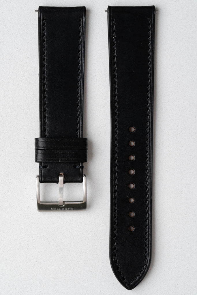 Black Chromexcel Horween Leather Strap