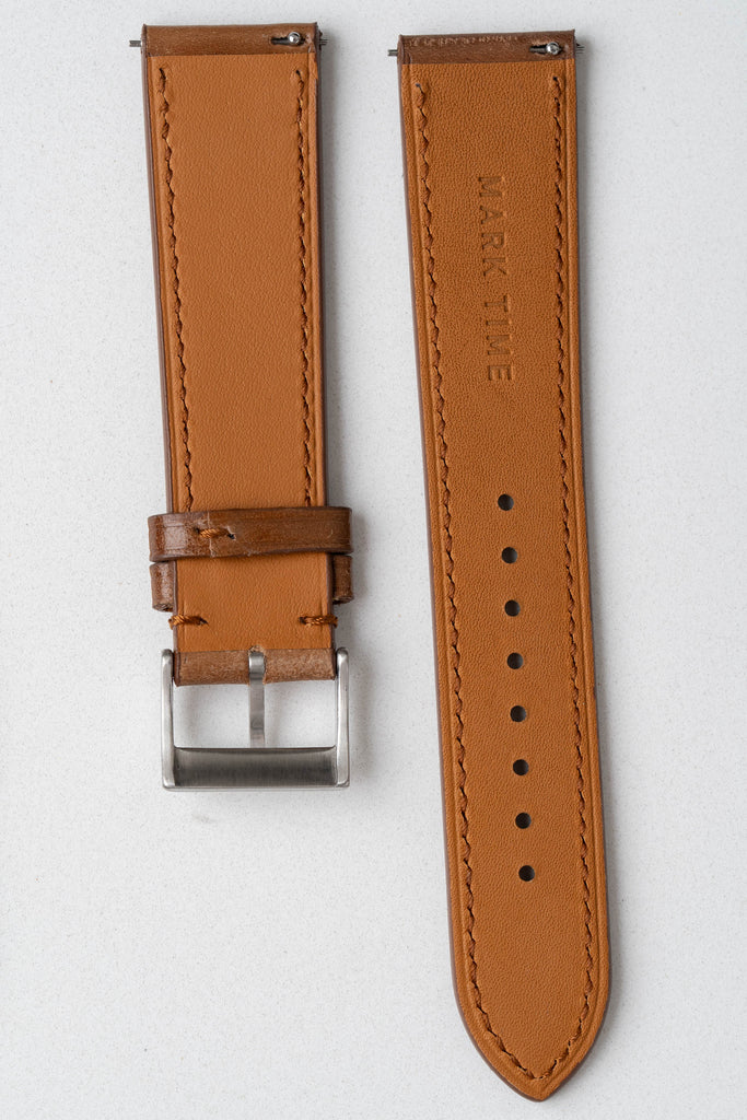 Brown Shell Cordovan Leather Strap